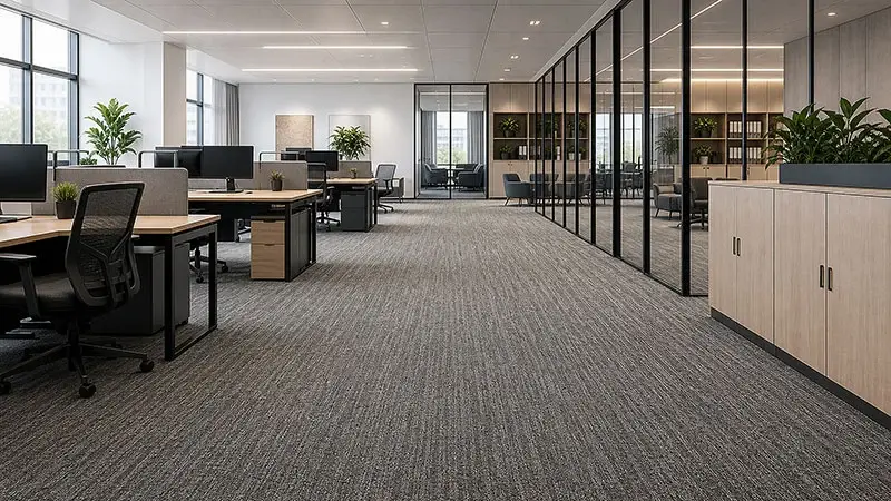 Het juiste kamerbrede tapijt kiezen: een fabrieksgerichte technische gids voor commerciële projecten