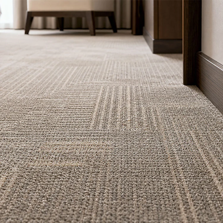 Op maat gemaakt hotelnylon kamerbreed tapijt