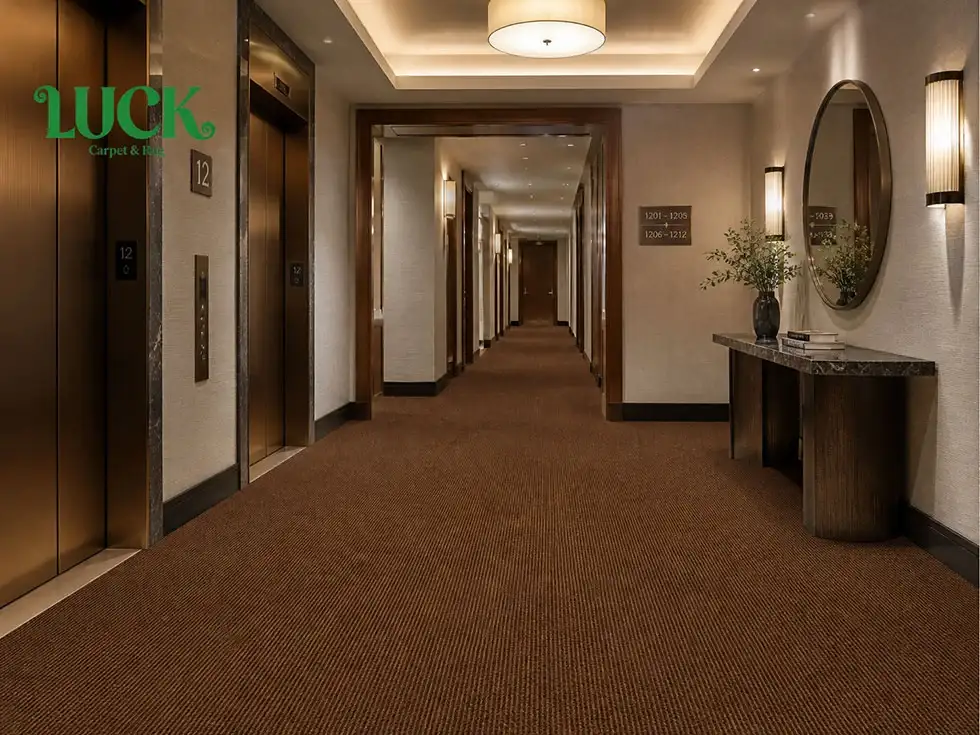 Nylon Tufted Wall To Wall Carpet For Hospitality