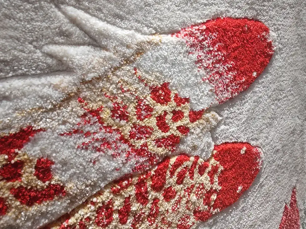 Acrylic Hand Made Area Rug
