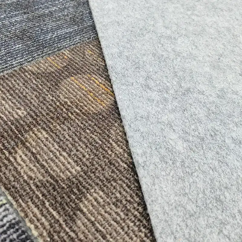 Polyester Printed Carpet Tile With Eco Backing