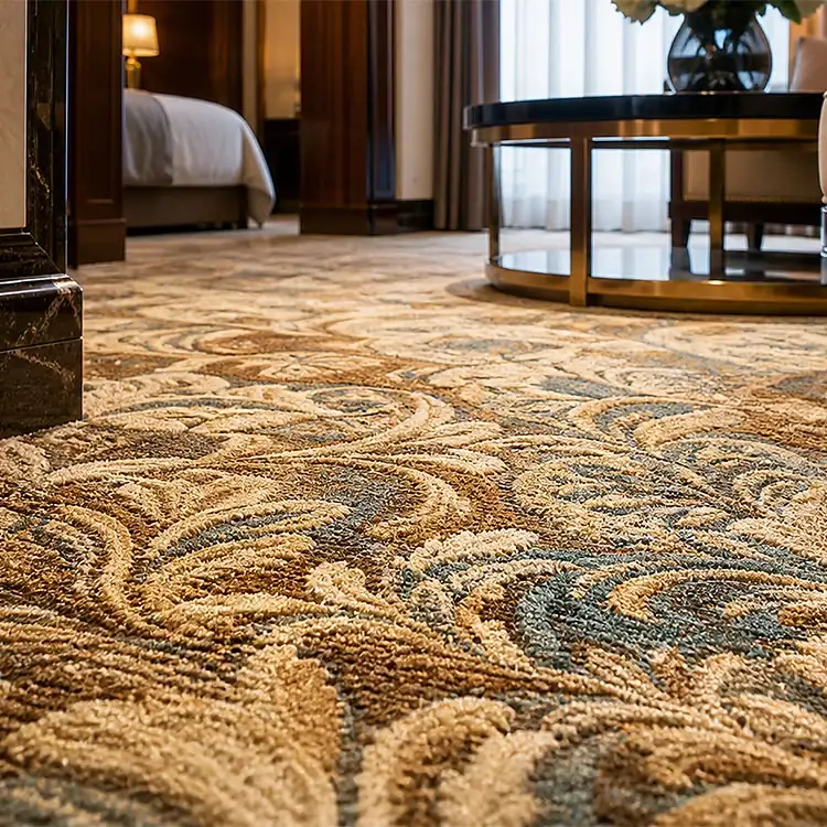 Luxe 5-sterrenhotel Axminster kamerbreed tapijt