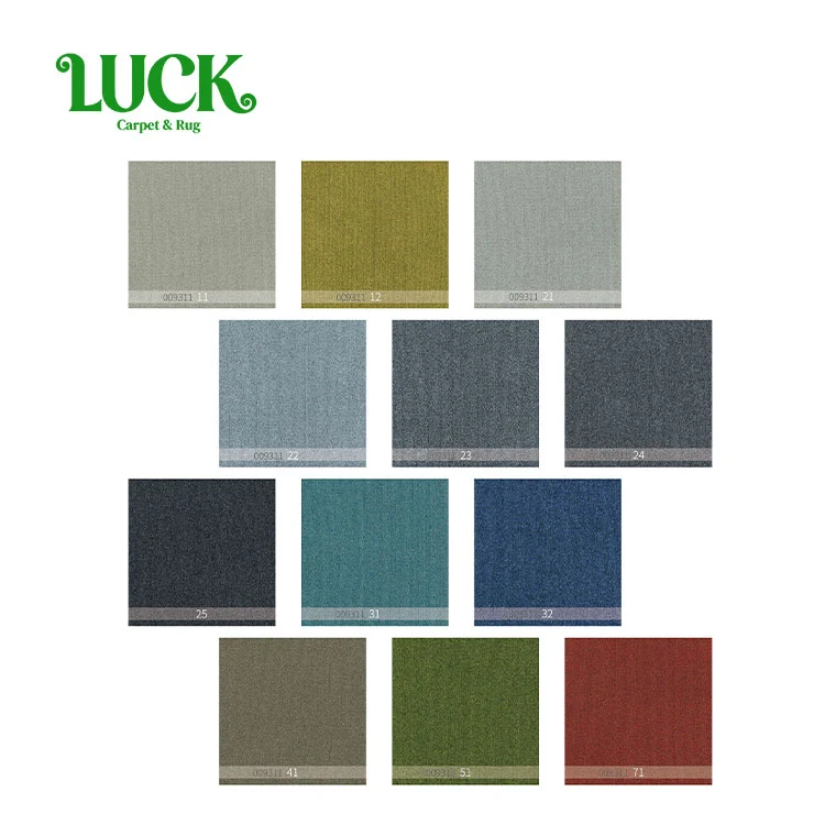 Nylon getufte tapijttegel met PVC-rug