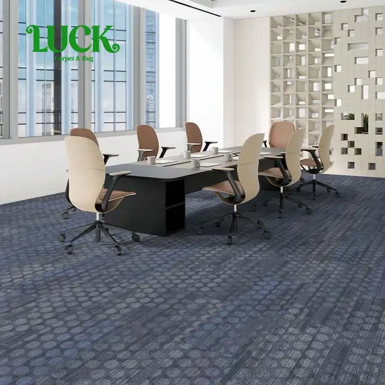 Polyester bedrukte tapijttegel met Eco-rug